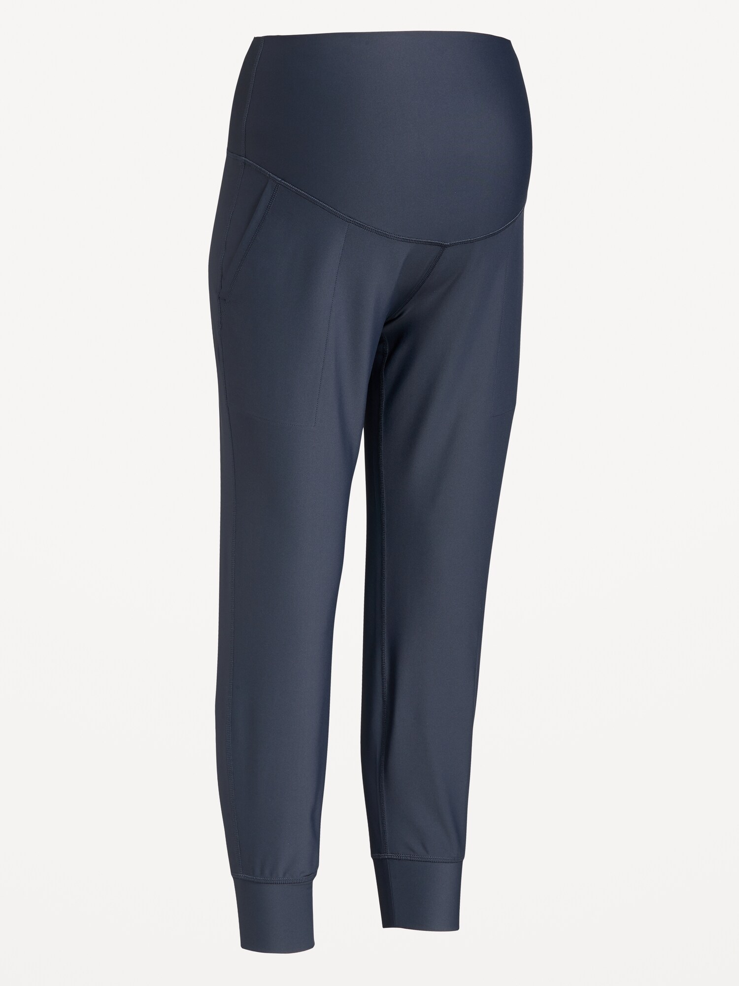 Женские брюки Old Navy Maternity Full-Panel PowerSoft Jogger, цвет: Сумеречный тёмно-синий — фото 2