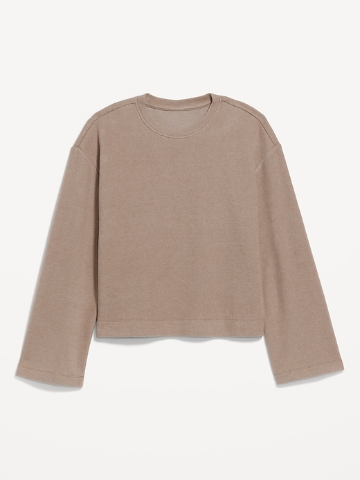 Image number 3 showing, Cozy Drop-Shoulder Sweater