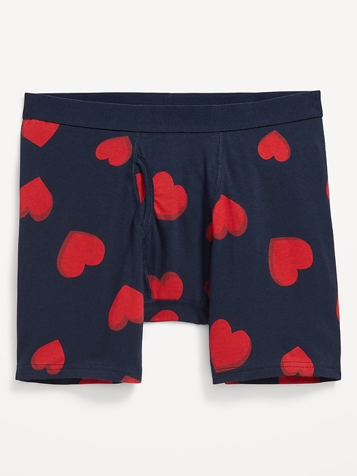 View large product image 1 of 1. Printed Boxer Briefs -- 6.25-inch inseam