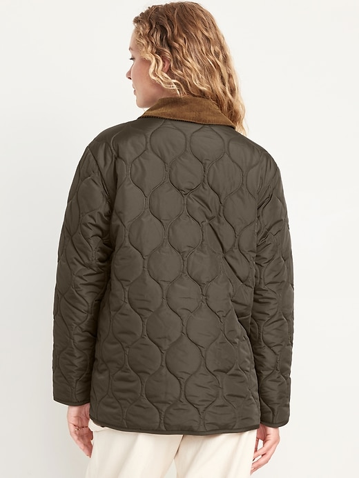 Image number 2 showing, Quilted Barn Jacket