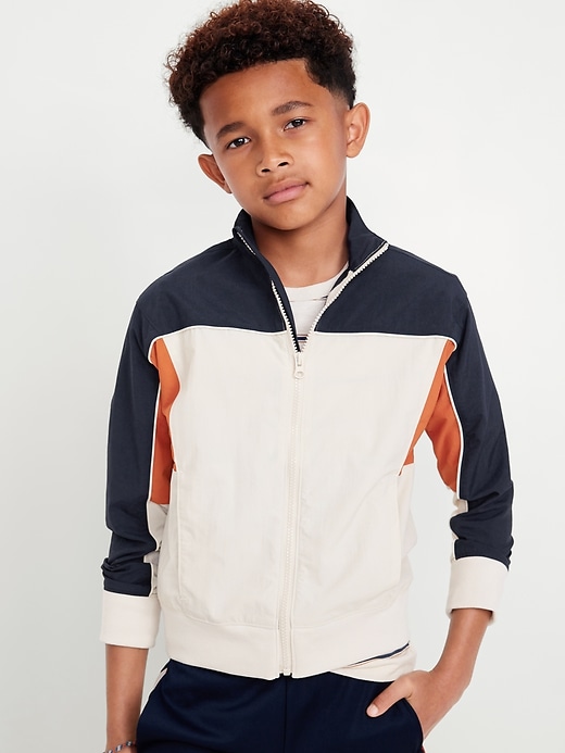 View large product image 1 of 4. Color-Block Track Jacket for Boys