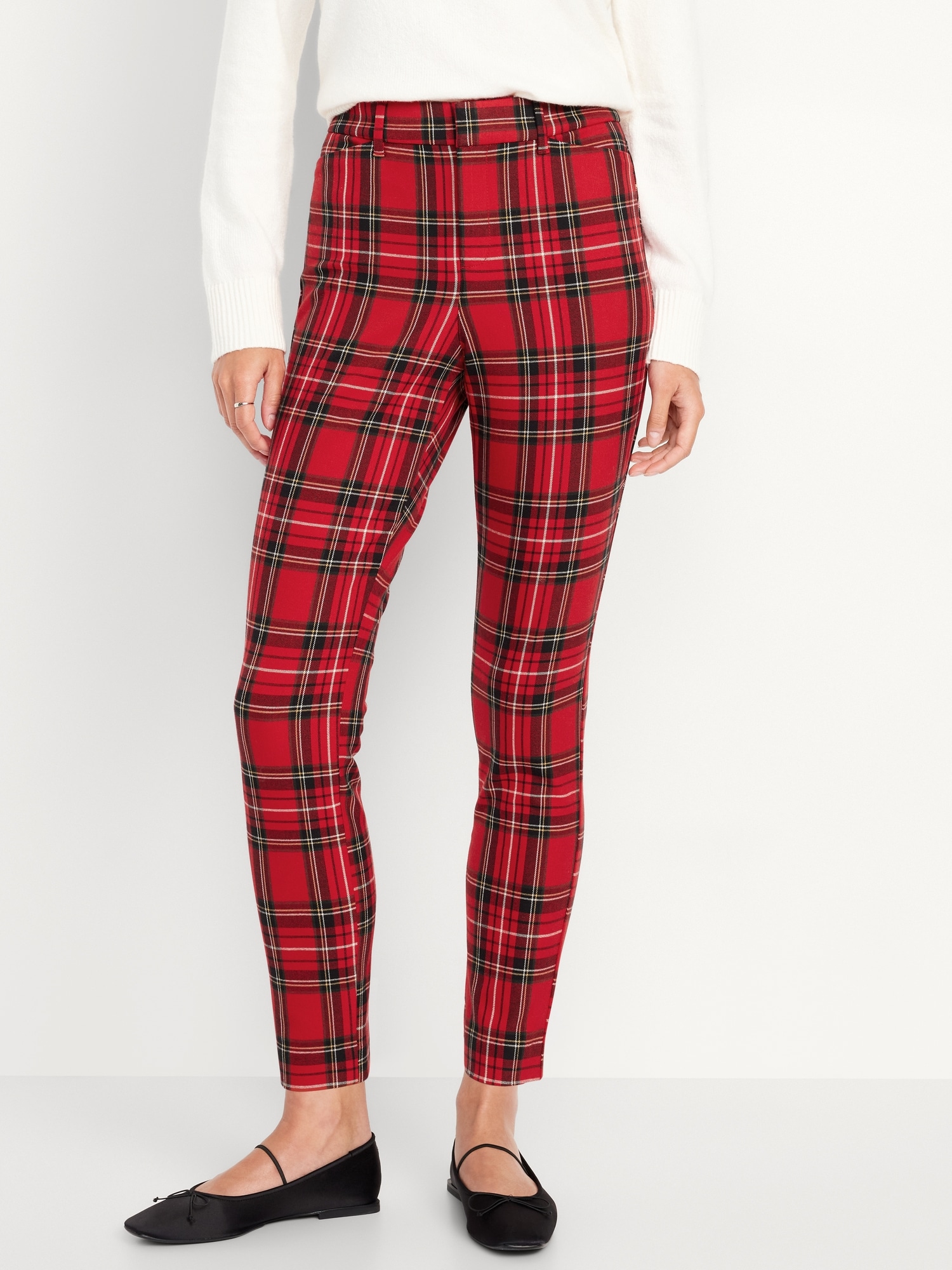 Old navy plaid pants hotsell