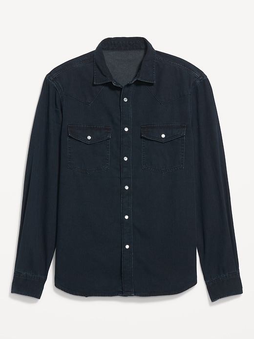 Image number 4 showing, Jean Pocket Shirt