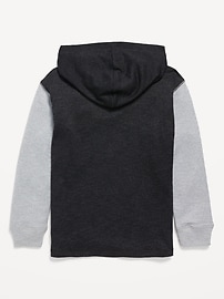 View large product image 3 of 4. Cozy-Knit Long-Sleeve Hooded T-Shirt for Boys