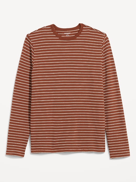 Image number 8 showing, Textured Long-Sleeve T-Shirt