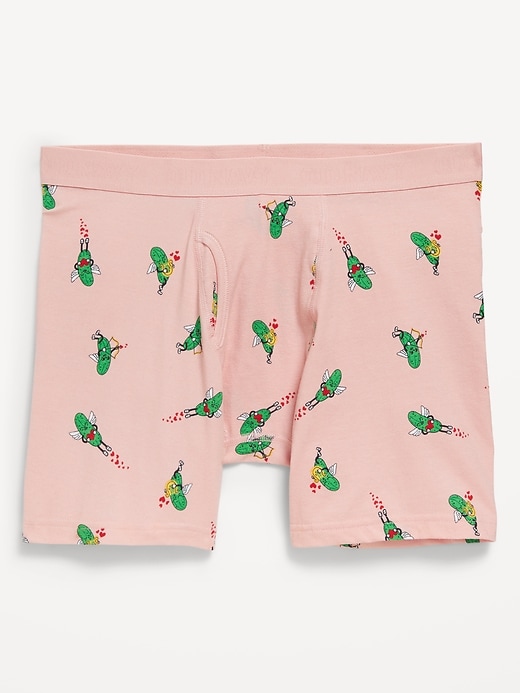 View large product image 1 of 1. Printed Boxer Briefs -- 6.25-inch inseam