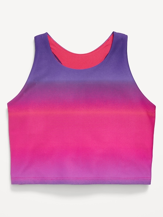 View large product image 2 of 3. PowerSoft Longline Sports Bra for Girls