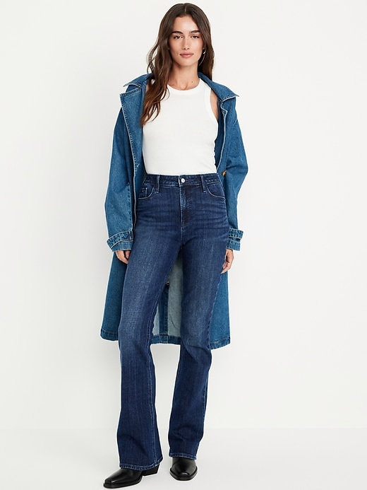 Image number 1 showing, Extra High-Waisted Flare Jeans