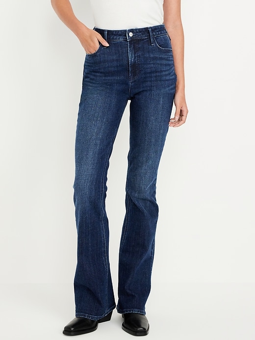 Image number 2 showing, Extra High-Waisted Flare Jeans