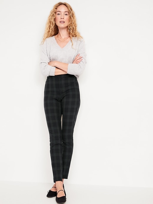 Image number 3 showing, High-Waisted Pixie Skinny Ankle Pants