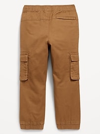 Image number 2 showing, Functional Drawstring Cargo Jogger Pants for Toddler Boys