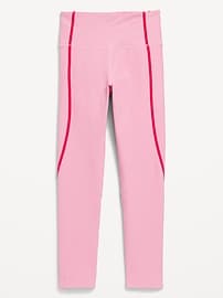 View large product image 4 of 4. High-Waisted PowerSoft 7/8-Length Performance Leggings for Girls