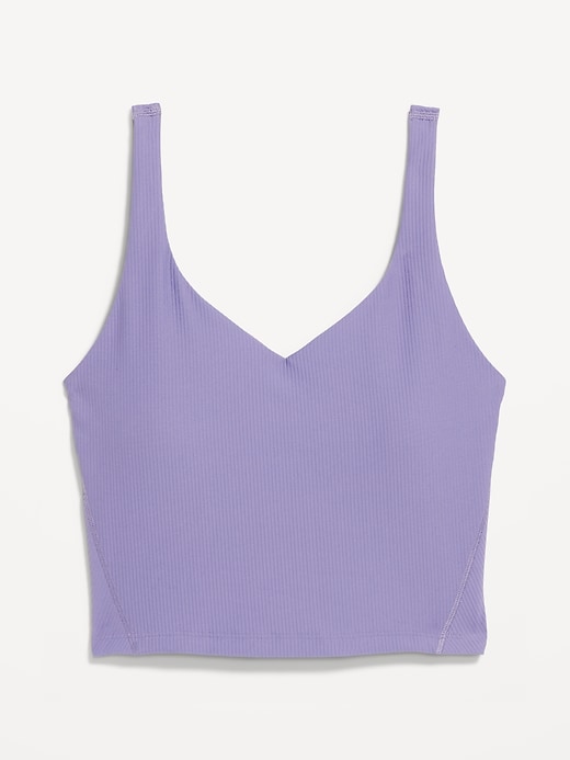 Image number 4 showing, Light Support PowerSoft Rib Longline Sports Bra