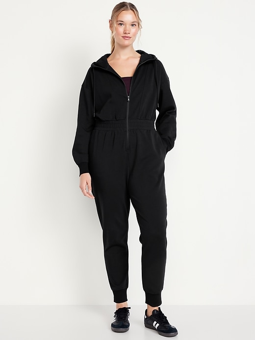 Image number 4 showing, Dynamic Fleece Hooded Jumpsuit