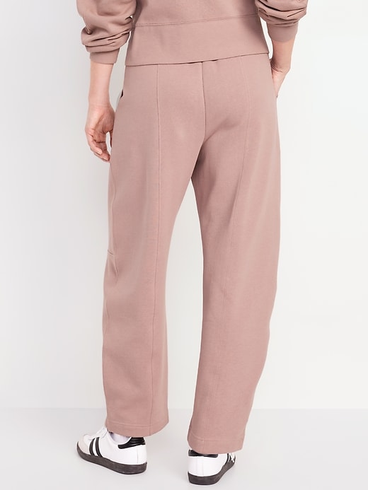 Image number 8 showing, Extra High-Waisted SoComfy Seamed Barrel-Leg Sweatpants