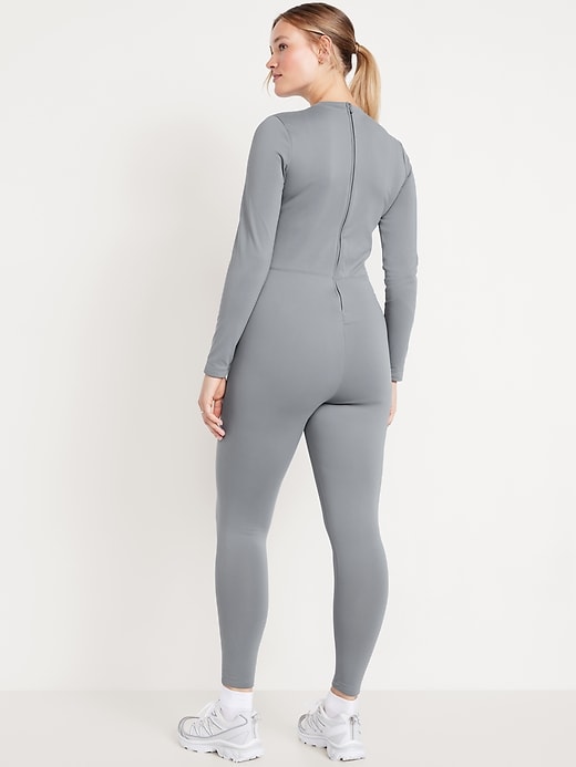 Image number 5 showing, PowerSoft Coze Edition Fleece-Lined Full-Length Jumpsuit