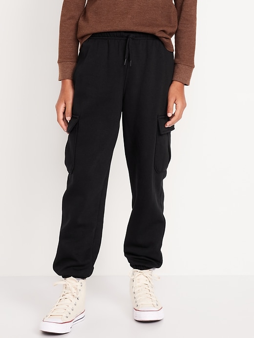 View large product image 1 of 4. Baggy Cargo Jogger Sweatpants for Boys