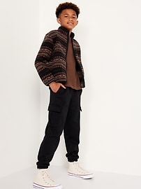 View large product image 3 of 4. Baggy Cargo Jogger Sweatpants for Boys