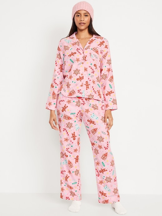 Image number 1 showing, Flannel Pajama Set