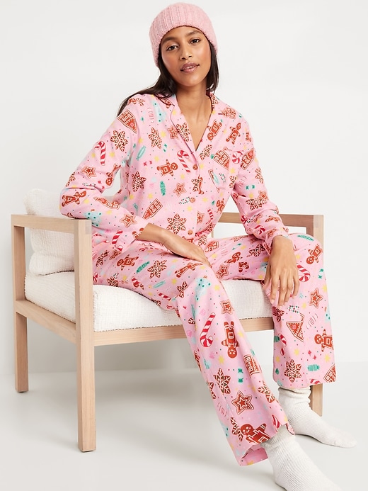 Image number 3 showing, Flannel Pajama Set