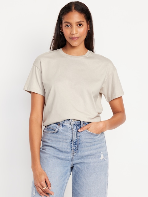 Vintage Crew-Neck T-Shirt - Wish Bone