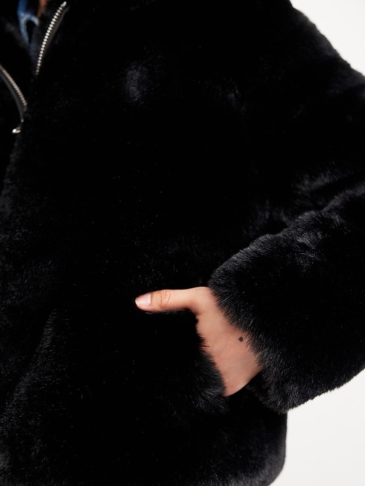 Image number 6 showing, Faux-Fur Zip Jacket