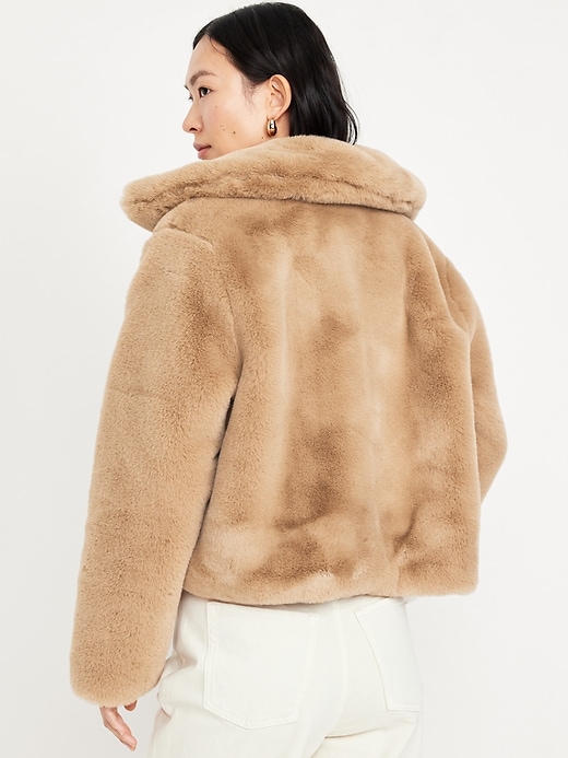 Image number 2 showing, Faux-Fur Zip Jacket