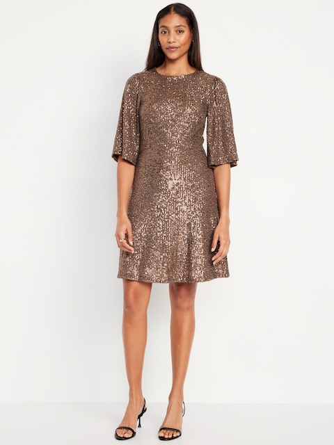 Sequin Mini Dress