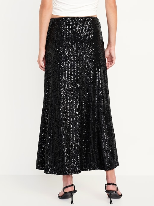 Image number 2 showing, Sequin Maxi Skirt