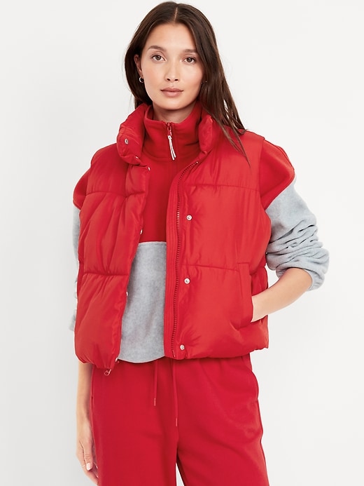 Image number 1 showing, Quilted Puffer Vest