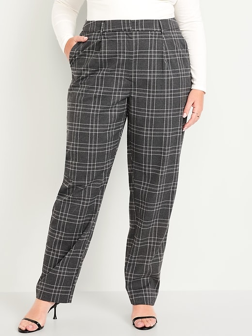 Image number 6 showing, Extra High-Waisted Taylor Relaxed Slim Trouser Pants