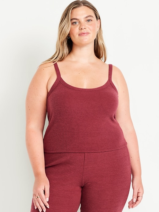 Image number 7 showing, Ribbed Lounge Tank Top