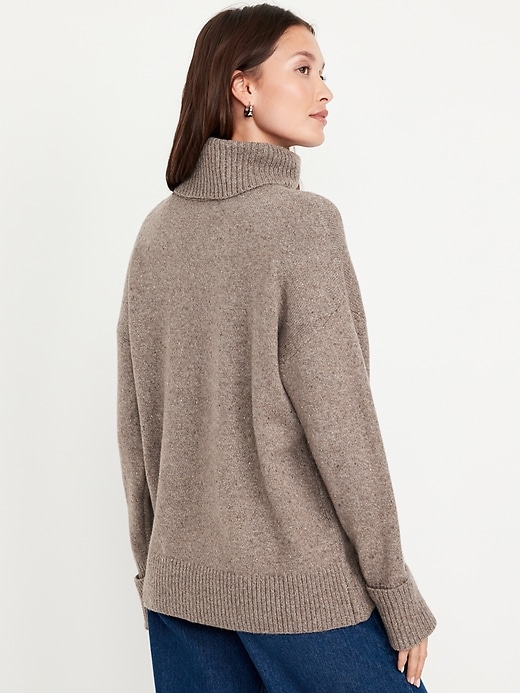 Image number 6 showing, SoSoft Turtleneck Tunic Sweater