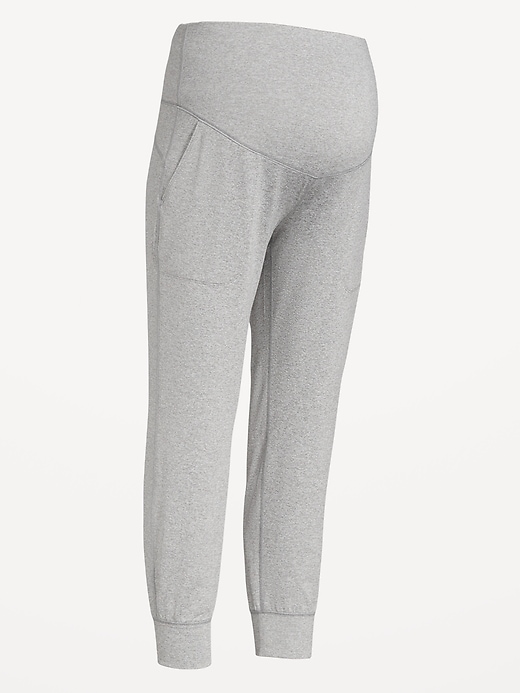 Image number 7 showing, Maternity Full-Panel CloudComfy Joggers