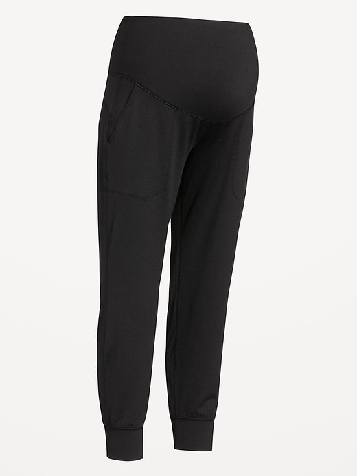 Image number 4 showing, Maternity Full-Panel CloudComfy Joggers