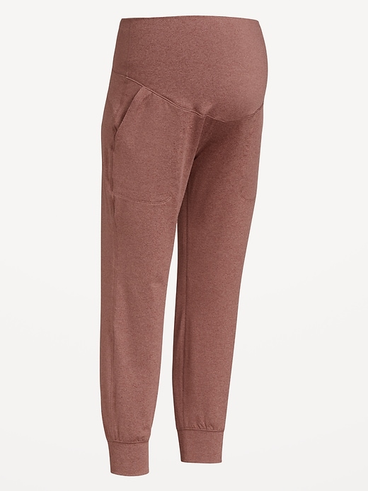 Image number 6 showing, Maternity Full-Panel CloudComfy Joggers