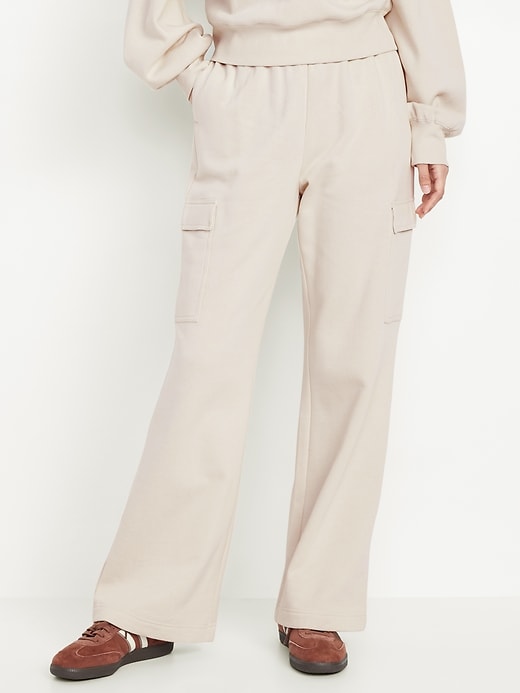 Image number 1 showing, Extra High-Waisted SoComfy Cargo Sweatpants