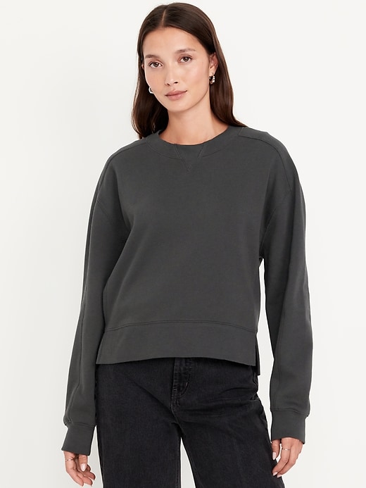 Image number 1 showing, SoComfy Seamed Sweatshirt