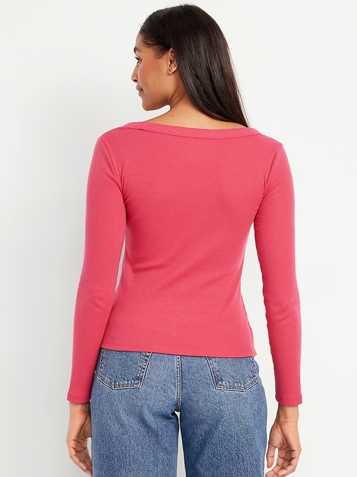 Snug Long-Sleeve T-Shirt | Old Navy