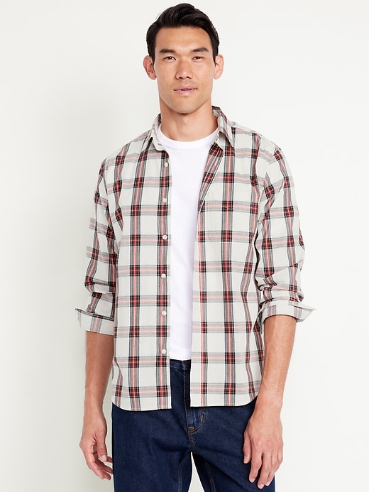 Image number 1 showing, Classic Fit Everyday Poplin Shirt