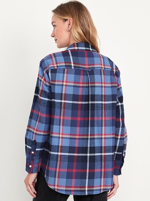 Image number 2 showing, Button-Down Flannel Tunic