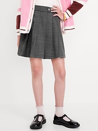 Image number 1 showing, Plaid Pleated Skirt for Girls