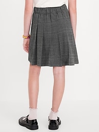 Image number 2 showing, Plaid Pleated Skirt for Girls