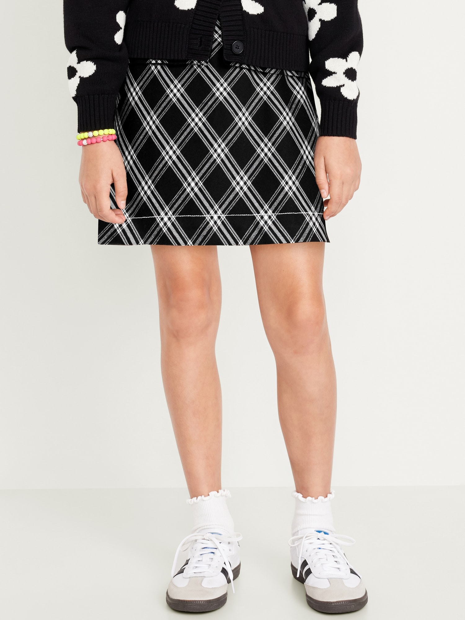 Old navy plaid mini skirt best sale