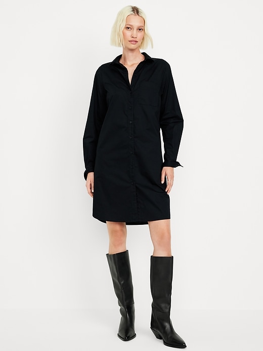 Image number 1 showing, Mini Shirt Dress