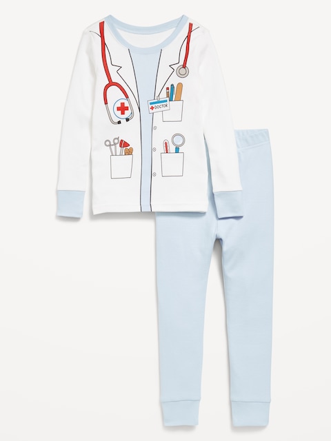 Unisex Doctor Costume Pajama Set for Toddler & Baby - Doc