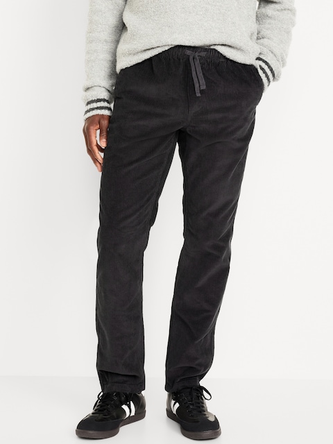 Straight Corduroy Pants - Panther