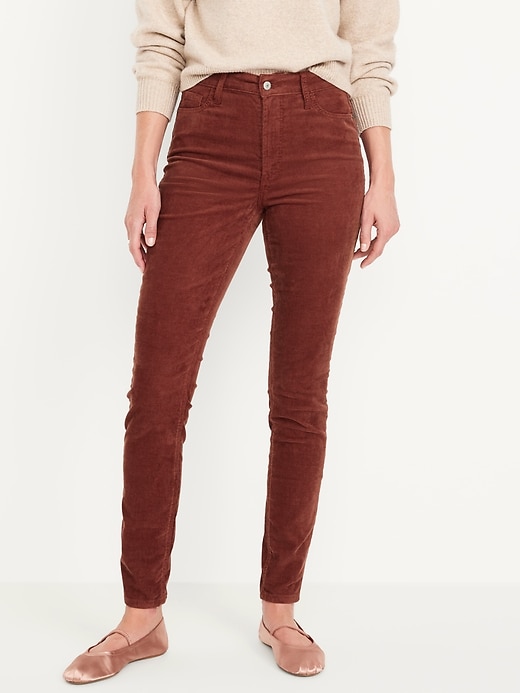 Image number 8 showing, High-Waisted Rockstar Super-Skinny Jeans