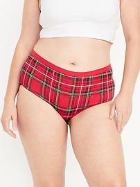 View large product image 5 of 8. High-Waisted Everyday Brief Cotton Underwear