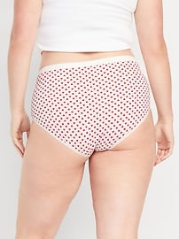 View large product image 6 of 8. High-Waisted Everyday Brief Cotton Underwear